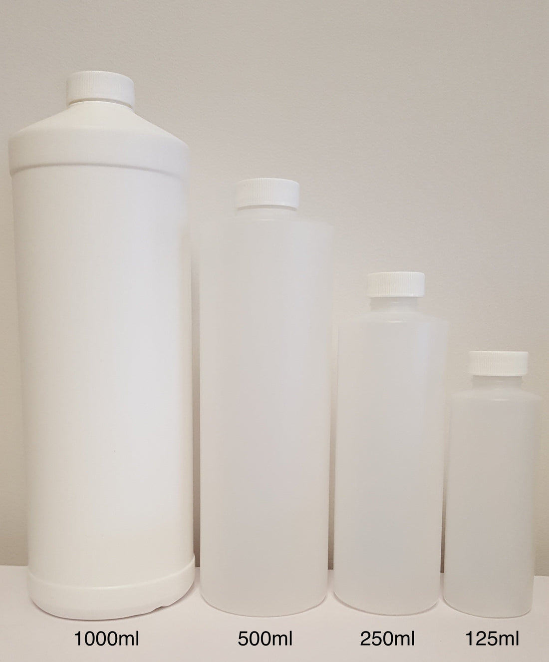 Bottles - Plastic Bulk Bottles With Induction Caps